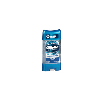 Gillette Anti-Perspirant Deodorant Clear Gel Cool Wave 4.0 oz.(pack of 12)