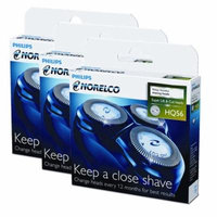 Replacement Heads For Norelco HQ56 Compatible With 6415 / HP1602 Models (3 pk)