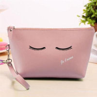 Print Type Grils Toiletry Makeup Bag Travel Organizer Storage Pouch Clutch Bag GlSTE