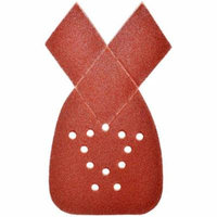ALEKO 10 Pieces 180 Grit Mouse Sandpaper Sheets With 12 Holes 6.5