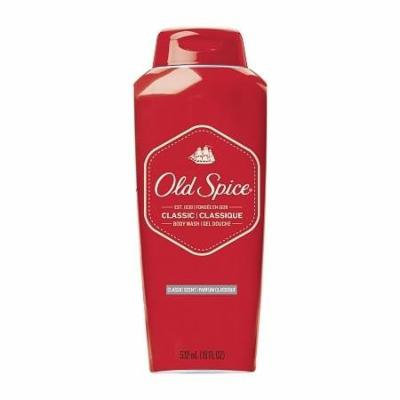 Old Spice Deodorant Body Wash, Classic 18 fl oz(pack of 12)