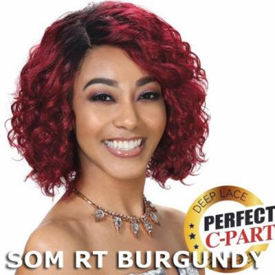 Sis Royal Human Hair Swiss Lace Wig - HENSON (SOM RT Burg)