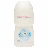Almay Roll-On Antiperspirant & Deodorant Fragrance Free 1.7 oz.(pack of 12)