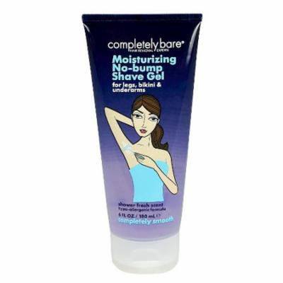 Completely Bare completely smooth Moisturizing No-bump Shave Gel Fresh 6.0 oz.(pack of 1)