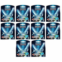 Wilkinson Sword Xtreme3, 4 Count Refill Razor Blades (Pack of 10) + Schick Slim Twin ST for Sensitive Skin