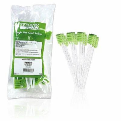 Toothette Plus Oral Swabstick Foam Tip, Sodium Bicarbonate - Pack of 20