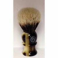 Best Badger Faux Horn Shaving Brush with Free Stand From Fs
