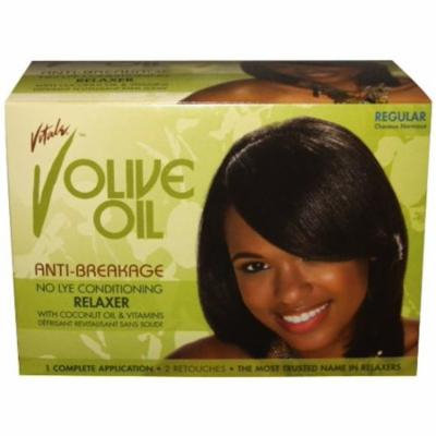 VITALE Olive Oil Sensitive Scalp No-Lye Relaxer Kit, 1 ea