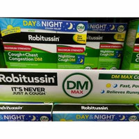 Robitussin DM Max Day 1 x 8 oz + 1 x 4 oz. and DM Max Night 1 x 8 oz