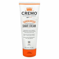 Cremo Concentrated Shave Cream Sandalwood Sandalwood 6.0 oz.(pack of 2)