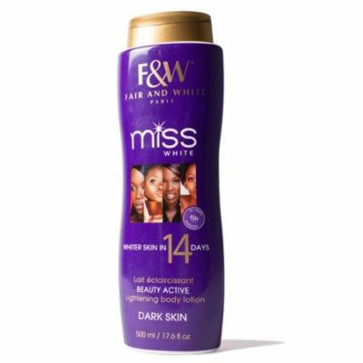 Fair & White Miss White Beauty Active 14 DAY Body Lotion 500ml