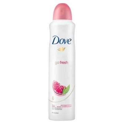 Dove Go Fresh Pomegranate Antiperspirant Deodorant Spray 250 Ml (Pack Of 5)