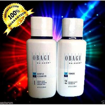 Obagi Nu-Derm Cleanse & Tone DRY - Gentle Cleanser & Toner