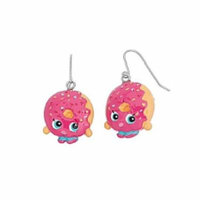 Shopkins D'Lish Donut Earring 2 Pc Set + Old Spice Deadlock Spiking Glue, Travel Size, .84 Oz