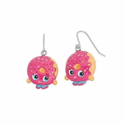 Shopkins D'Lish Donut Earring 2 Pc Set + Old Spice Deadlock Spiking Glue, Travel Size, .84 Oz