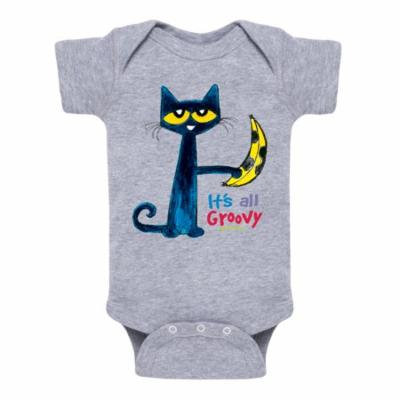 Pete The Cat It's All Groovy Banana - Infant One Piece
