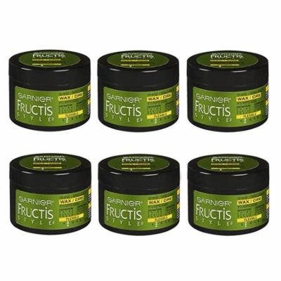 Garnier Fructis Style Shine Wax, Flexible #2, 2.5 Oz (Pack of 6) + 3 Count Eyebrow Trimmer