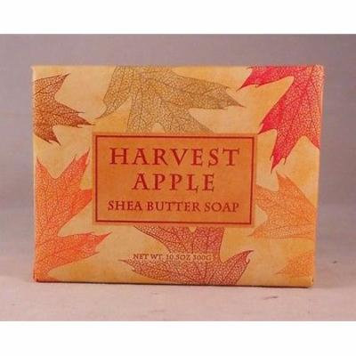 Greenwich Bay Shea Butter Luxury Spa Soap, Large 10.5 oz, Limited Fall Edition HARVEST APPLE