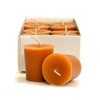 3 Boxes of Homemade Pumpkin Roll Votive Candles Votive Candles Pack: 12 per box 1.75 in. diameter x 2 in. tall