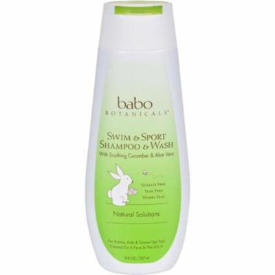 Babo Botanicals HG1092055 8 fl oz Shampoo & Wash Cucumber Aloe Vera