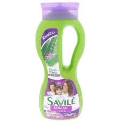 Savile Keratin Shampoo 750ml - Savile Karatina Champu (Pack of 9)