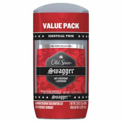 Old Spice Red Zone Collection Invisible Solid Swagger 5.2 oz.(pack of 2)