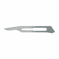 Miltex Surgical Blade Surgical Carbon Steel Size 15C Sterile Disposable, Box of 100