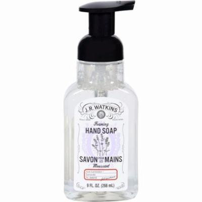 J.r. Watkins Hand Soap - Foaming - Lavender - 9 Oz - Pack of 6
