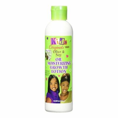 Africas Best Kids Originals Olive And Soy Oil Moisturizing Hair Growth Lotion, 8 Oz, 3 Pack