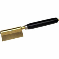 SPKMMICRO48 Heavy weight comb with extremely fine brass teeth and copper spacers, SPKMMICRO48 By Kentucky Maid