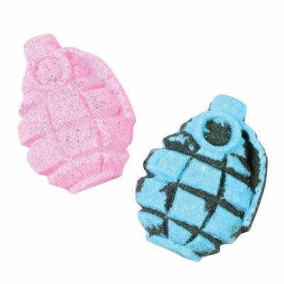 Glitter Grenade Bath Bomb Set - Epsom Salts and Fragrance - Set of 2