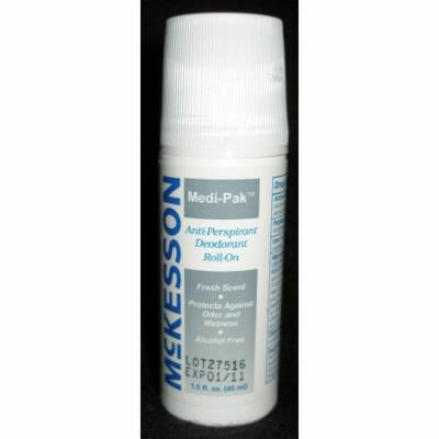 Antiperspirant / Deodorant McKesson Roll-On 1.5 oz. Fresh Scent ''1 Count'' 2 Pack