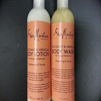 shea moisture organic coconut & hibiscus shea butter wash & lotion set