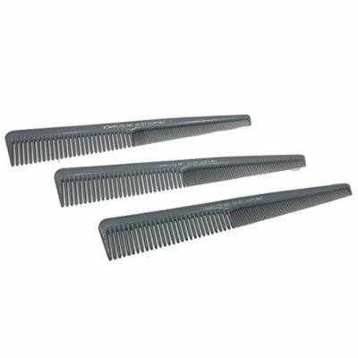 Dupont Starflite Barber Comb #55 - 3 Pack