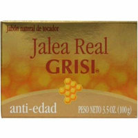 Grisi Royal Jelly Anti-Aging Herbal Soap, 3.5 oz (Pack of 4)