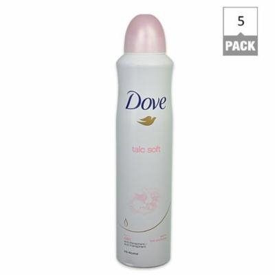 Dove Talc Soft Antiperspirant Deodorant 250 Ml Spray 48 Hour Protection (Pack 1)