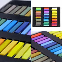 New Arrival Fashion 36 Colors Non-toxic Soft Hair Crayons Pastel Kit Temporary Chalk Dye Personalized Beauty Hair Color for DIY Hair Style
