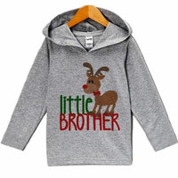 Custom Party Shop Baby's Little Brother Christmas Hoodie - 3T