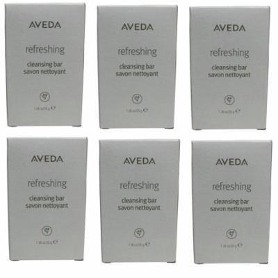 Aveda Refreshing Cleansing Soap lot of 6 Each 1.25oz bars.