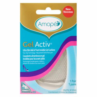 Amope GelActiv Ultra Slim Ball Of Foot Invisible Gel Cushion 1.0 ea(pack of 2)