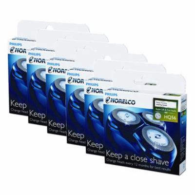 Replacement Heads For Norelco HQ56 Compatible With 905 / 4414 Models (6 pk)