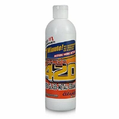 Formula 420 Pipe Cleaner 12 Fl Oz 12 Pack with Free I'm Baked Bro & Doob Tubes Sticker