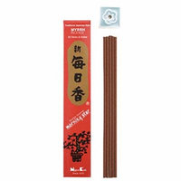 Morning Star Japanese Incense Sticks Myrrh 50 Sticks & holder', Box of 50 sticks, each of which is about 5 inches long and burns for approximately.., By Nippon Kodo