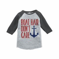 Custom Party Shop Boat Hair Summer Raglan Tee - 3T