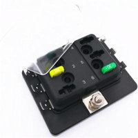 Professional 12V 24V 32V Universal 6 Way Blade Fuse Box Holder for Car Boat On Sale