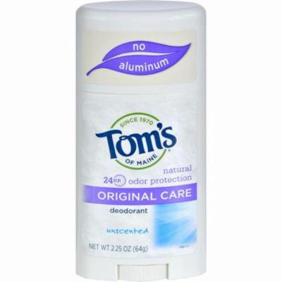 Tom's Of Maine Natural Original Deodorant Unscented - 2.25 Oz - Pack of 6