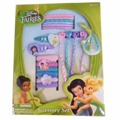 Tinkerbell Fairies In Style Hair Styling Hair Ponies Cosmetic Accessories Set