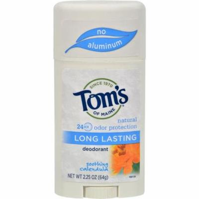 Toms of Maine HG0320549 2.25 oz Natural Long-lasting Deodorant Stick Calendula - Case of 6