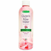 De La Cruz Glycerin & Rose Wate SOOTHES SOFTENS SKIN HUMECTANT HEALINGr, 8 oz 1 pack