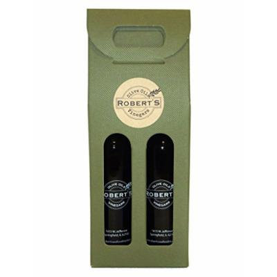 Robert's Infused Olive Oil and Balsamic Vinegar - 2 (375ml) bottle gift pack -White Truffle and Sicilian Lemon